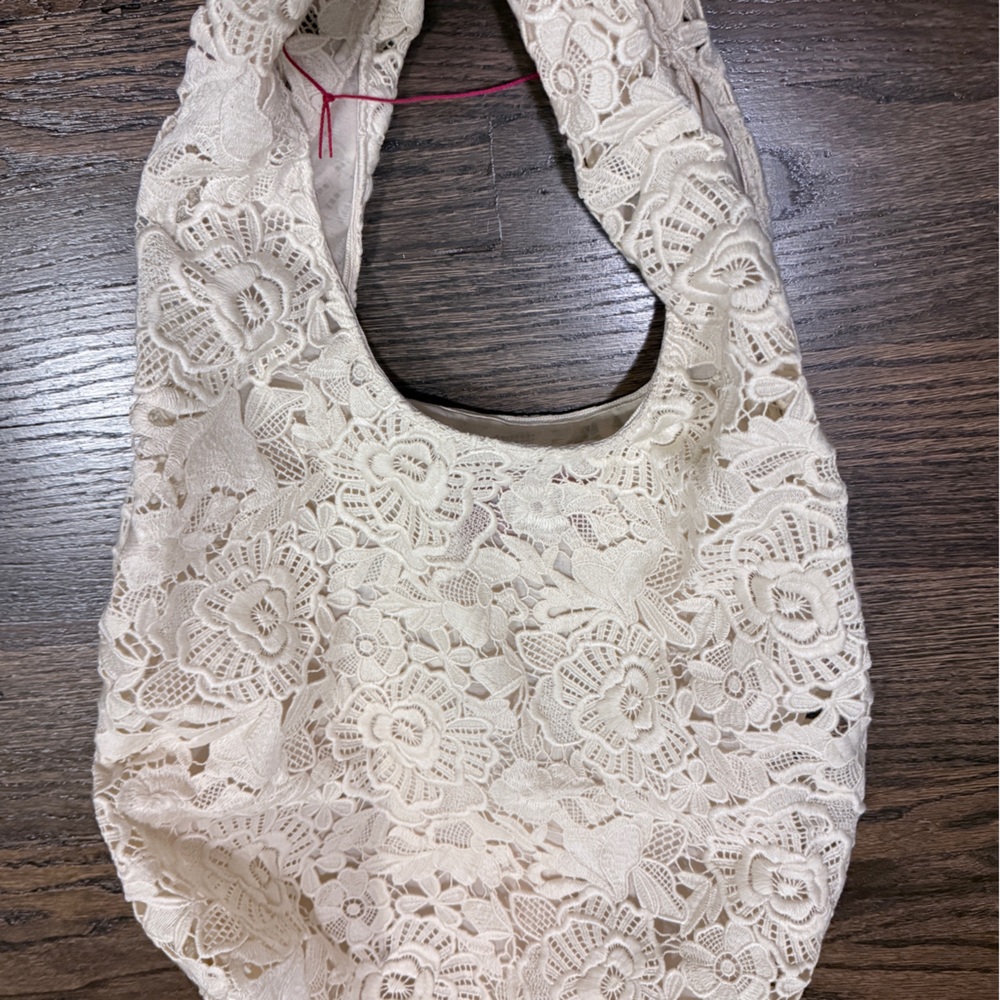 Magda Butrym x H&M - Cream Lace Bag